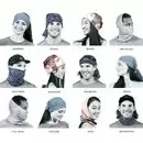 imagem do produto Bandana Tubular Multiuso Lightweight Merino Wool Solid Black - Buff