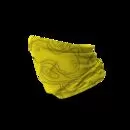 imagem do produto Bandana Tubular Multiuso Respirvel com proteo Solar Carta Topogrfica Amarelo com Preto - Mundo Terra