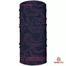 imagem do produto Bandana Tubular Multiuso Respirvel com proteo Solar Carta Topogrfica Roxa com Rosa - Mundo Terra