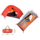 imagem do produto  Barraca Compacta Auto Portante Cycling Ultralight 1 pessoa ideal para Cicloturismo - Naturehike