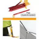 imagem do produto Barraca Compacta Auto Portante Mongar Ultralight 2 Pessoas Ideal Para Montanhismo - Naturehike