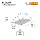 imagem do produto Barraca de Camping Expedio Cicloturismo Mykra 1 ou 2 pessoas - Azteq