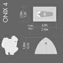 imagem do produto Barraca de Camping Onix 4 pessoas - NTK Nautika