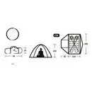 imagem do produto Barraca Pro Series 2 Alumnio UPF 50+ - Naturehike