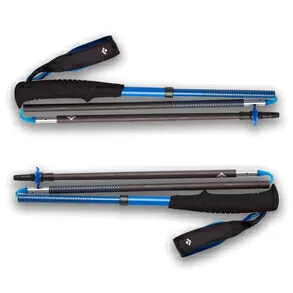 imagem de Basto de Caminhada Distance Carbon Z 125 cm (Par)  - Black Diamond
