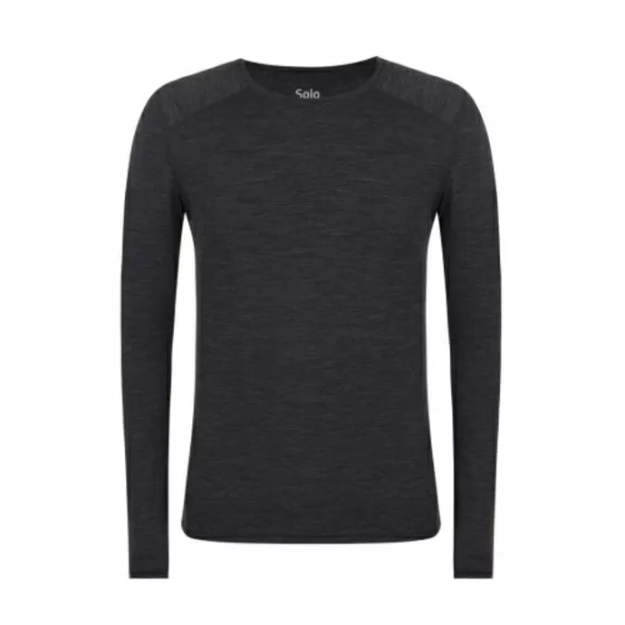 imagem do produto Blusa Segunda Pele Essential Merino Crew Manga Longa Masculina - Solo