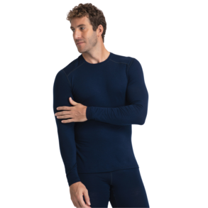 imagem de Blusa Segunda Pele Finest Merino Masculina Navy - Solo
