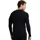 imagem do produto Blusa Segunda Pele Finest Merino Masculina Preta - Solo