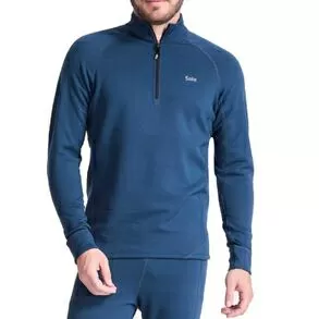 imagem de Blusa Segunda Pele Polartec Powers Stretch Pro Masculina Blue Steel - Solo
