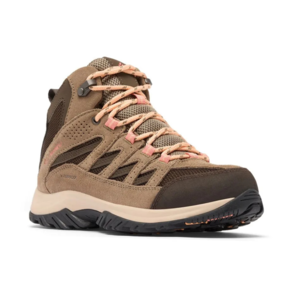 imagem de Bota Crestwood Mid WaterProof Feminina Para Caminhada Marrom Claro - Columbia