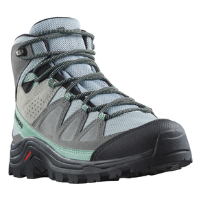 imagem de Bota Quest Rover GTX Imperme�vel e Respir�vel Feminina para Caminhada Trekking Cinza Claro - Salomon