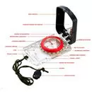 imagem do produto Bssola Outdoor Light com Espelho - Naturehike