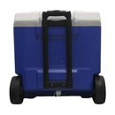imagem do produto  Caixa térmica Igloo de 56 litros com rodas e alças telescópicas Transform 60 QT Azul - Igloo