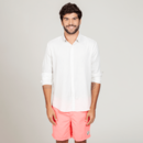 imagem do produto Camisa Manga Longa Em linho e Tecido Ecovero Masculina - Original Penguin