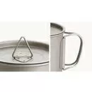 imagem do produto Caneca Titanium Lid 450ml - Naturehike