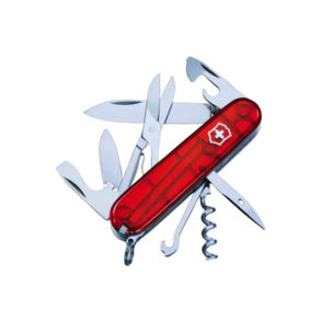 imagem de Canivete Suo Climber 14F Vermelho Translcido - Victorinox