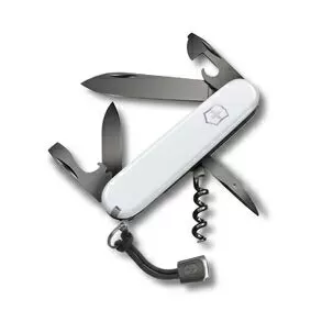 imagem de Canivete Suíço Spartan PS Branco Lâmina Preta 13 Funções - Victorinox