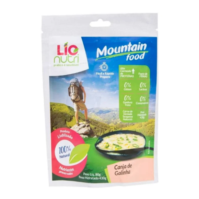 imagem do produto Canja de Galinha Liofilizado - Lionutri