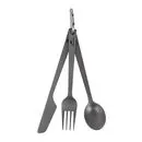 imagem do produto Conjunto de Talheres Titanium com Mosqueto - Naturehike