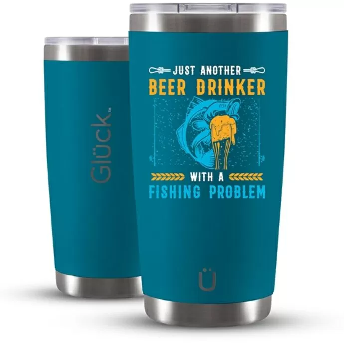 imagem do produto Copo Trmico Lucky Beer And Fishing 591ml - Glck