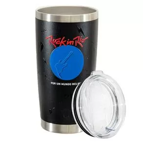 imagem de Copo Trmico Lucky Future Rock In Rio Better World - Glck