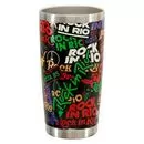 imagem do produto Copo Trmico Lucky Future Rock In Rio Grafite - Glck