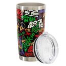 imagem do produto  Copo Trmico Lucky Future Rock In Rio Grafite - Glck