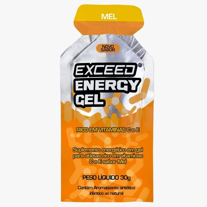 imagem do produto Exceed Energy Gel Sabor Mel Sach Unitrio 30 gramas - Exceed