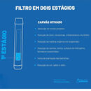 imagem do produto  Garrafa de 650ml com Filtro de Carvo Ativado Echo Stone Water - Stone Water