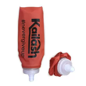 imagem de Garrafa Softflask Maleável Dobrável Flexível 600ml - Kailash