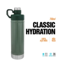imagem do produto Garrafa Trmica Classica em Ao Inox Stainless Steel de 750ml - Stanley