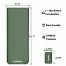 imagem do produto Isolante Auto Inflvel Dual D03 Verde - Naturehike