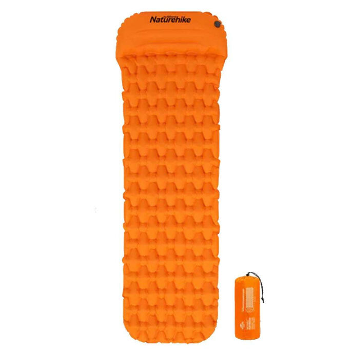 imagem do produto Isolante Térmico Colchonete Inflável Sleeping Pad FC-12 com Travesseiro - Naturehike