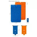 imagem do produto Isolante Trmico Colchonete Inflvel Sleeping Pad FC-13 Couple Casal com Travesseiro - Naturehike