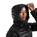 imagem do produto Jaqueta de Pluma de Ganso Feminina Ruby com Capuz Preta - The North Face