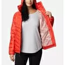 imagem do produto Jaqueta Snow Country Hooded Titanium Feminina Laranja New Color - Columbia