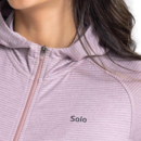 imagem do produto Jaqueta Thermal Grid Hood Feminina Rose  - Solo