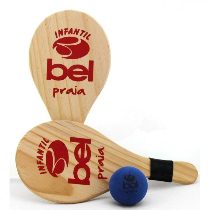 Kit Frescobol Infantil Bel