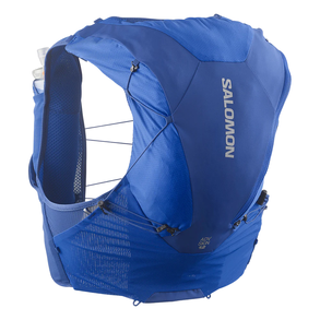 imagem de Mochila de Hidratação Tipo Colete para Trail Running Advanced Skin 12 Set Azul Escuro - Salomon