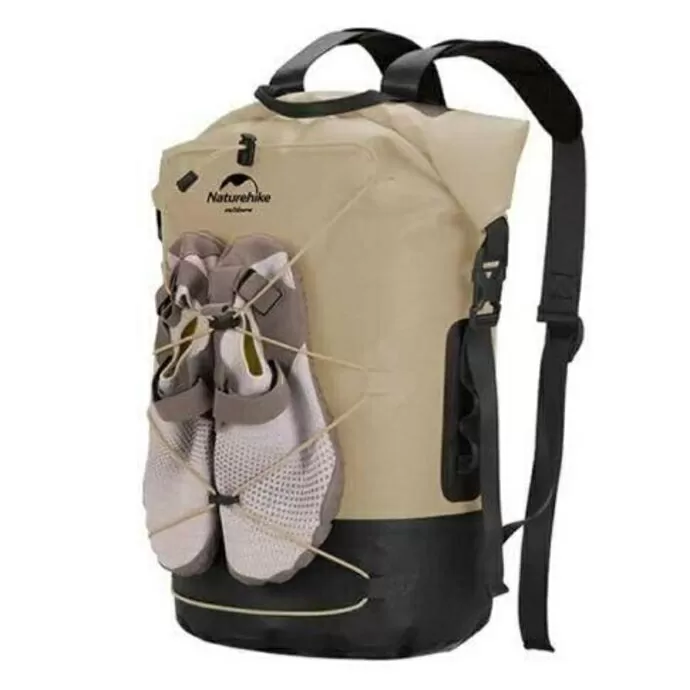 imagem do produto Mochila Estanque Impermevel IPX6 40L Bege - Naturehike