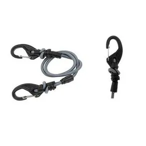 imagem de Mosqueto Com Corda Elstica Ajustvel 5mm Knot Bone Bungee - Niteize
