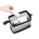 imagem do produto Necessaire TPU Mesh Travel Double Layer Preto - Naturehike