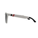 imagem do produto  Óculos de Sol Polarizado Uv400 Ironman Branco com a Lente Preto - Yopp