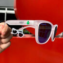 imagem do produto  Óculos De Sol Polarizado Uv400 Ironman Transparente Com A Lente Verde - Yopp