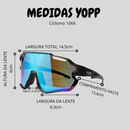 imagem do produto  Óculos De Sol Uv400 Ciclismo Lente Azul 1066 - Yopp