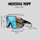 imagem do produto culos De Sol Uv400 Ciclismo Lente Dourado 1066 - Yopp