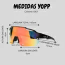 imagem do produto culos De Sol Uv400 Ciclismo Lente Prata 1067 - Yopp