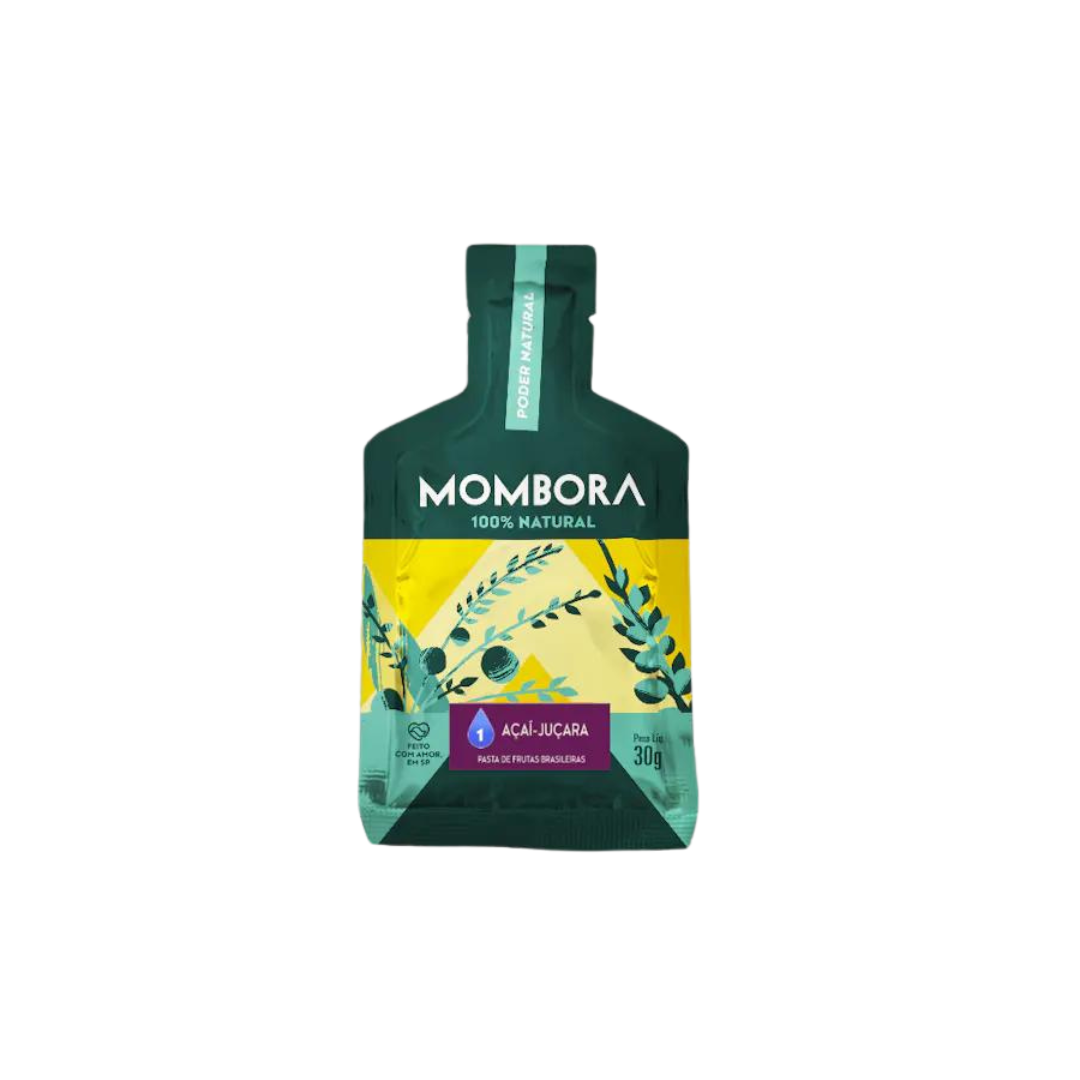 Pasta de Carboidrato sabor Açaí-juçara Sachê de 30g Mombora