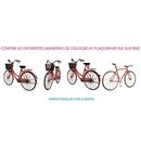 imagem do produto  Placa Refletiva Bicicleta Bike Rasta - Respeite Um Carro a Menos