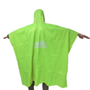 imagem do produto  Poncho Impermevel  3 Em 1 Verde Neon Polister com Capuz - Echolife